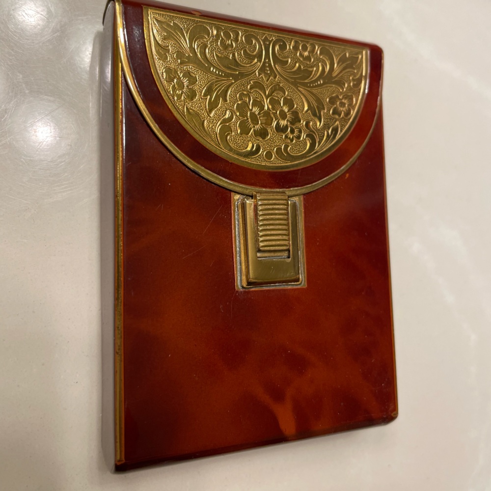 Vintage Compact Case